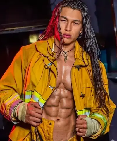 Fireman male entertainer Los Angeles bachelorette party